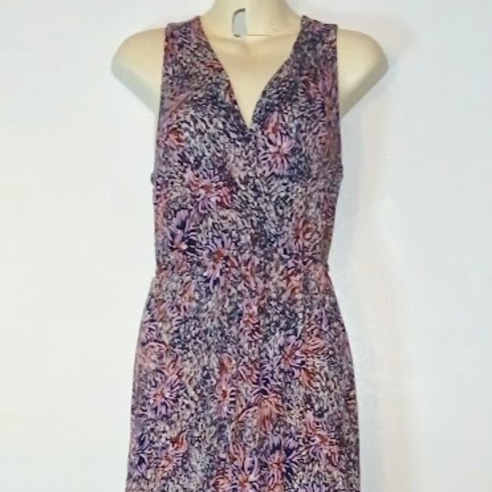 NWT Motherhood Abstact Sleeveless Maxi Dress Size XS